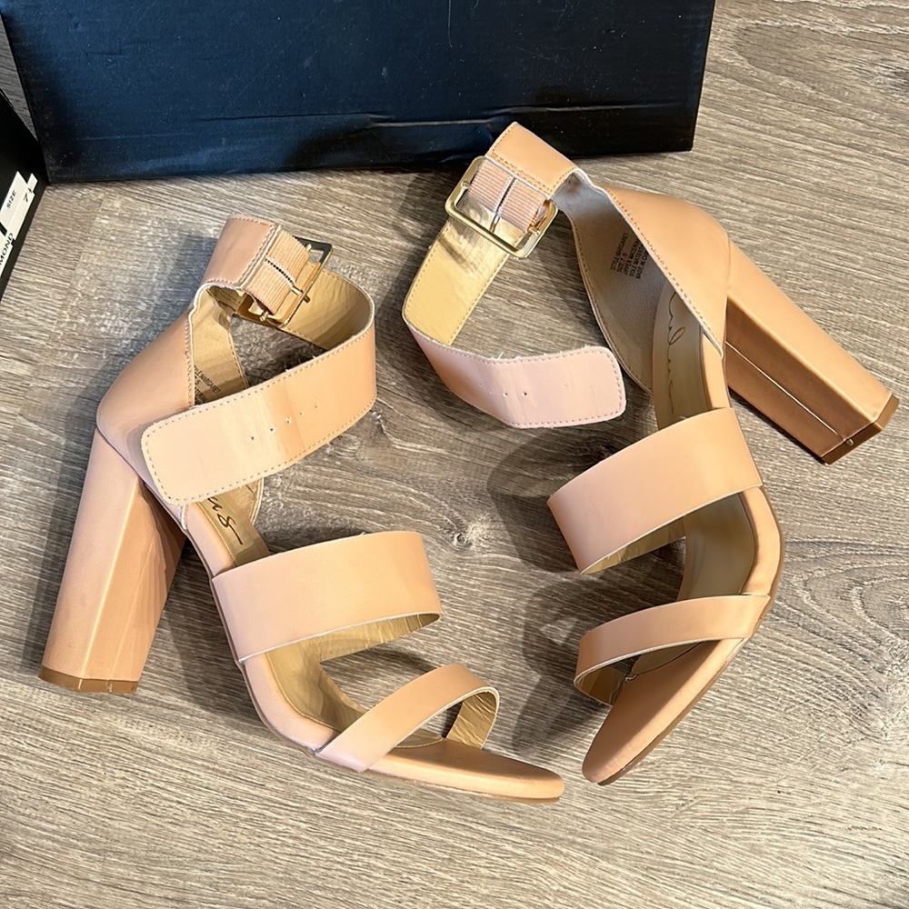 Nude Lulu’s heels (7.5)
